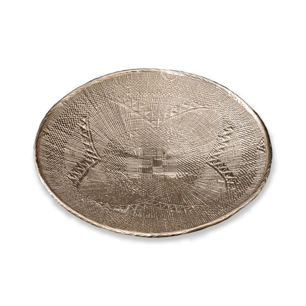 African Basket Jumbo Bowl (Gold) - The Nifty Decor