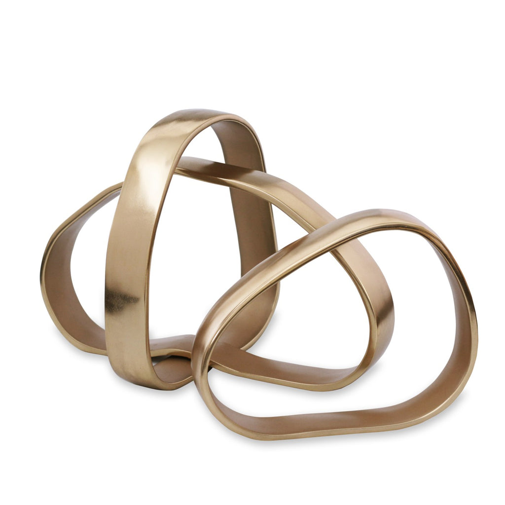 Rings Centerpiece Set of Three (Gold) - The Nifty Decor
