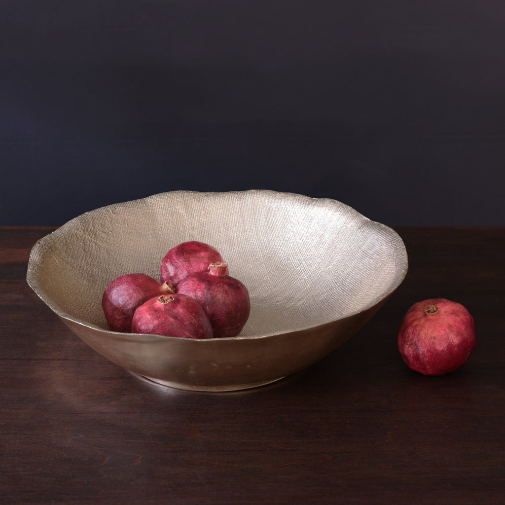 Fina Extra Large Bowl (Gold) - The Nifty Decor