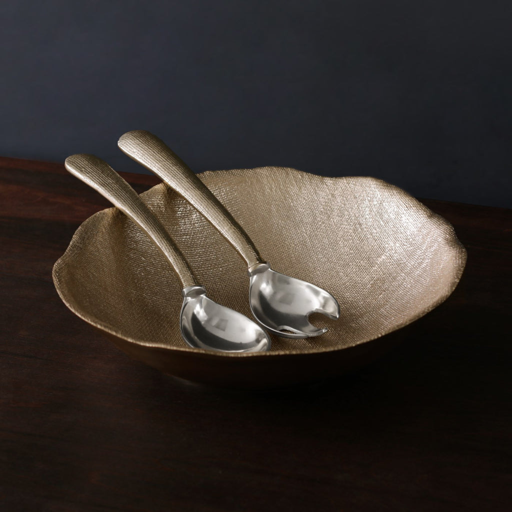 Fina Large Bowl (Gold) - The Nifty Decor