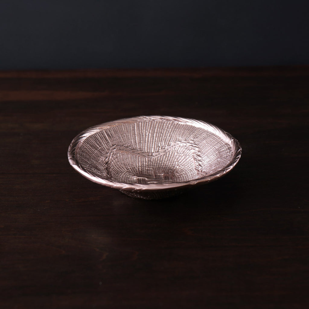 African Basket Small Bowl (Rose Gold) - The Nifty Decor