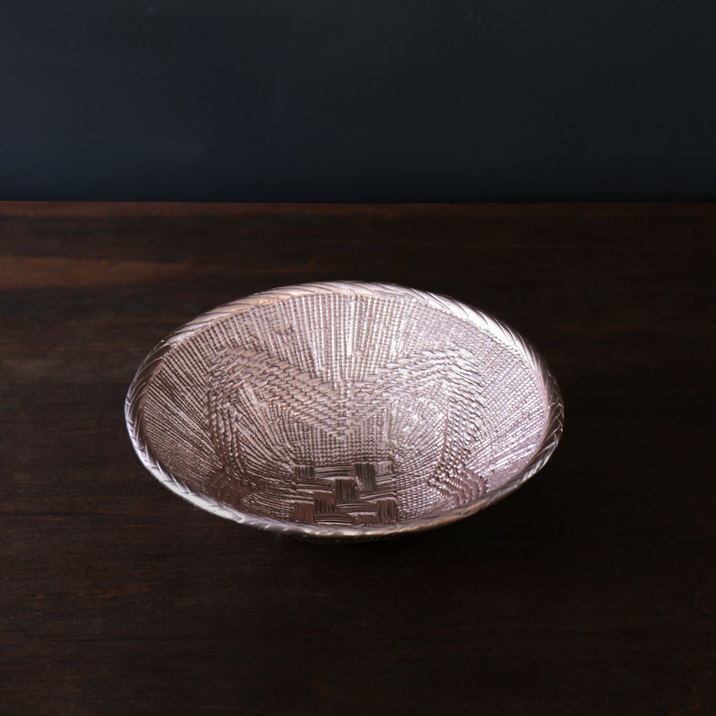 African Basket Medium Bowl (Rose Gold) - The Nifty Decor