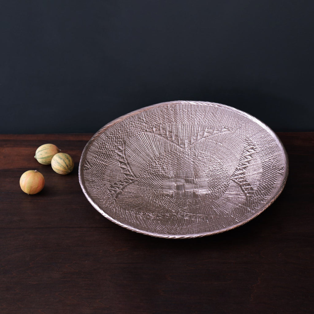 African Basket Large Bowl (Rose Gold) - The Nifty Decor