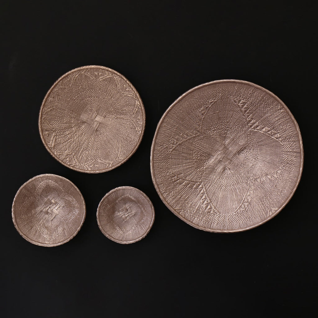African Basket Large Bowl (Rose Gold) - The Nifty Decor