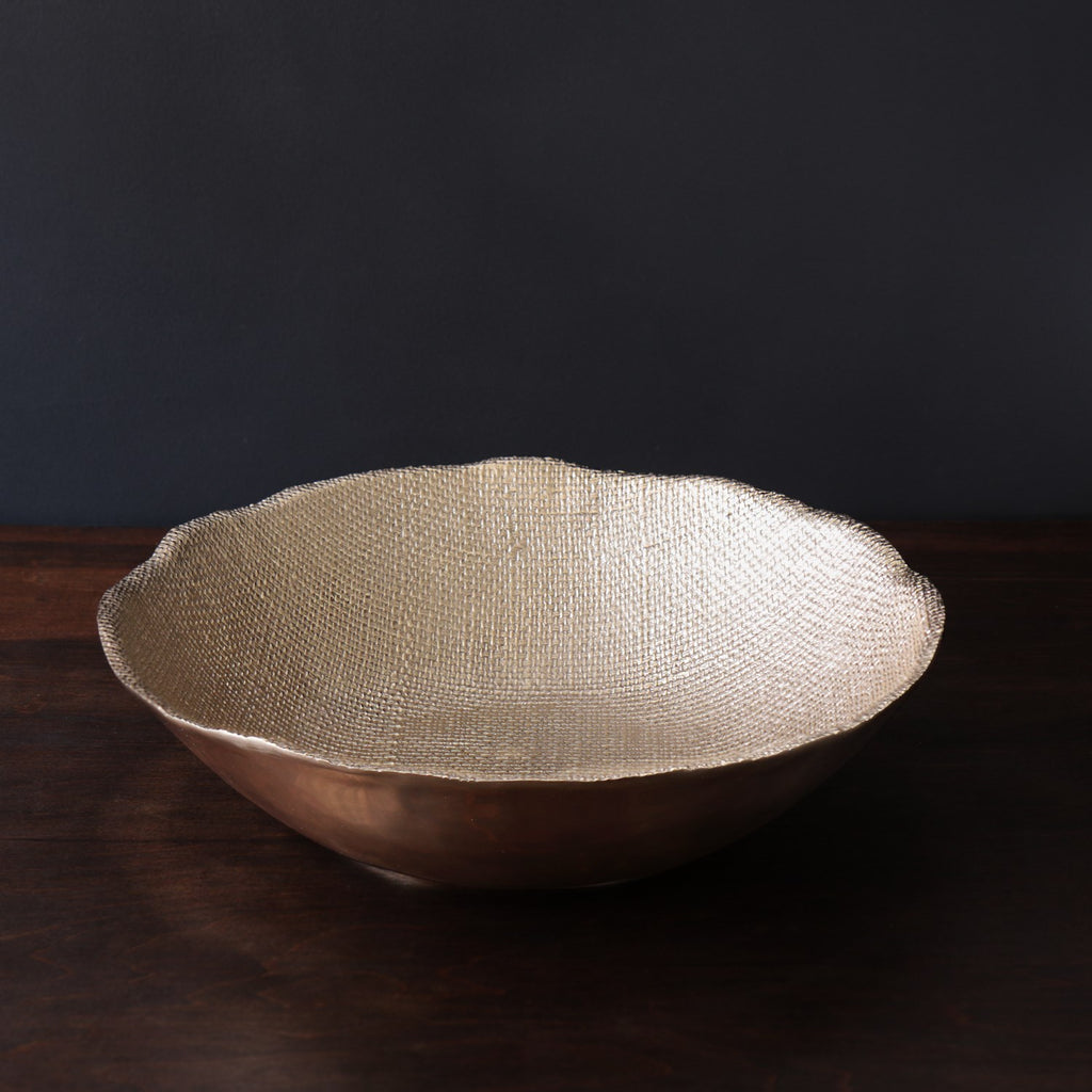 Chelsea Extra Large Bowl (Gold) - The Nifty Decor
