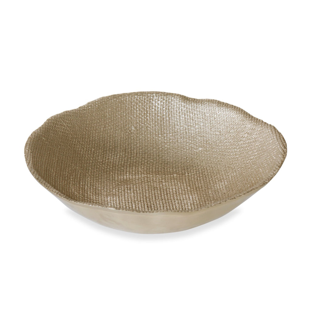 Chelsea Large Bowl (Gold) - The Nifty Decor