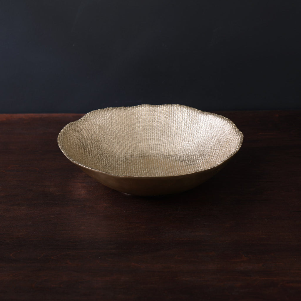 Chelsea Large Bowl (Gold) - The Nifty Decor