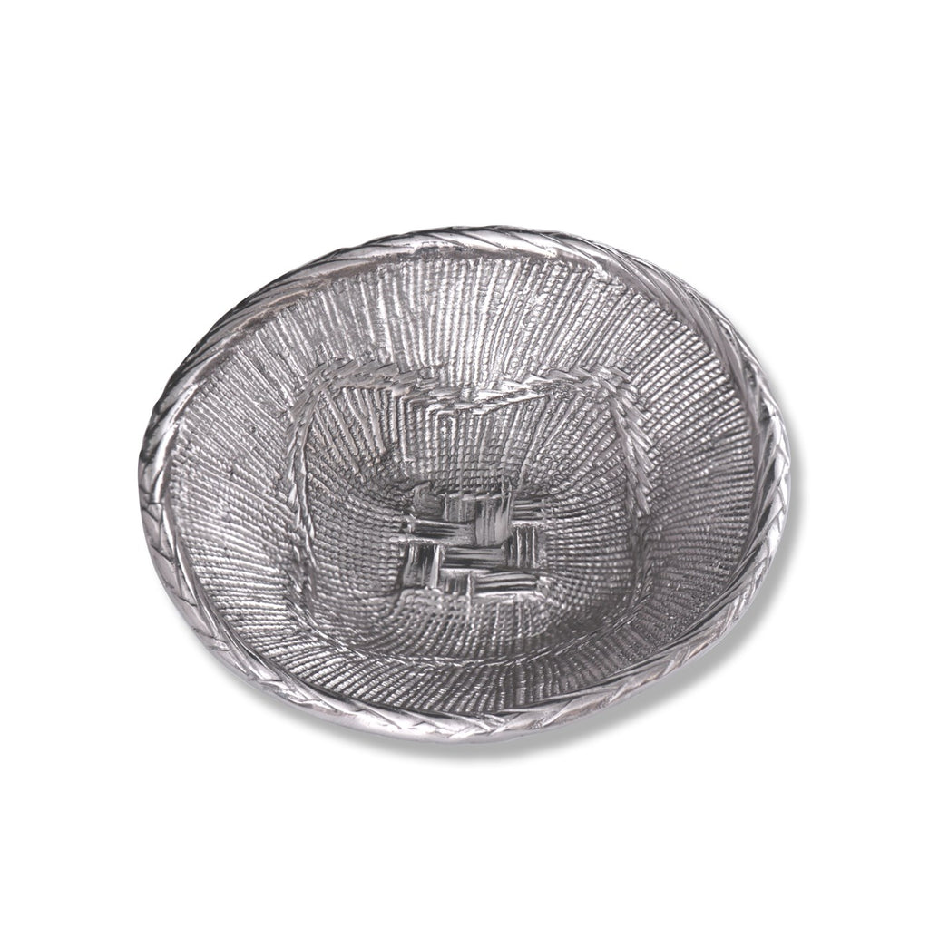 African Basket Small Bowl (Gunmetal) - The Nifty Decor