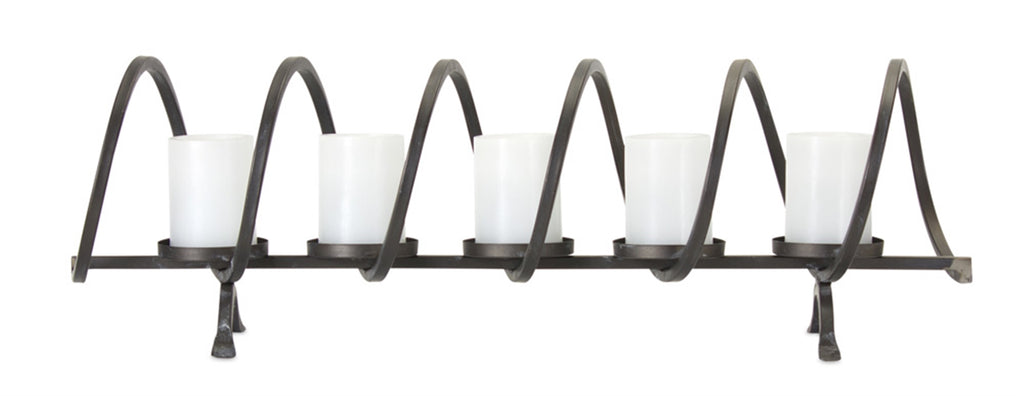 Matte Black votive Holder - The Nifty Decor