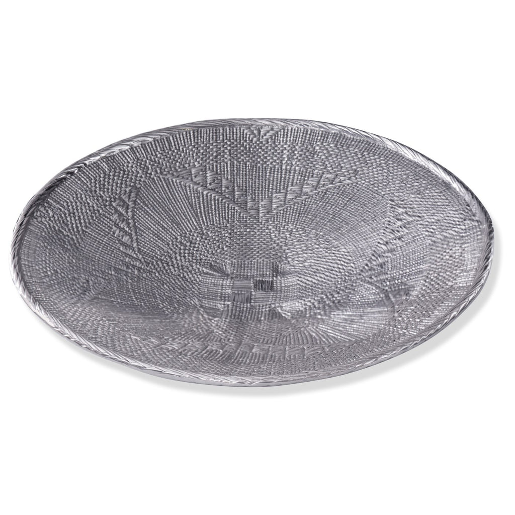 African Basket Jumbo Bowl (Gunmetal) - The Nifty Decor