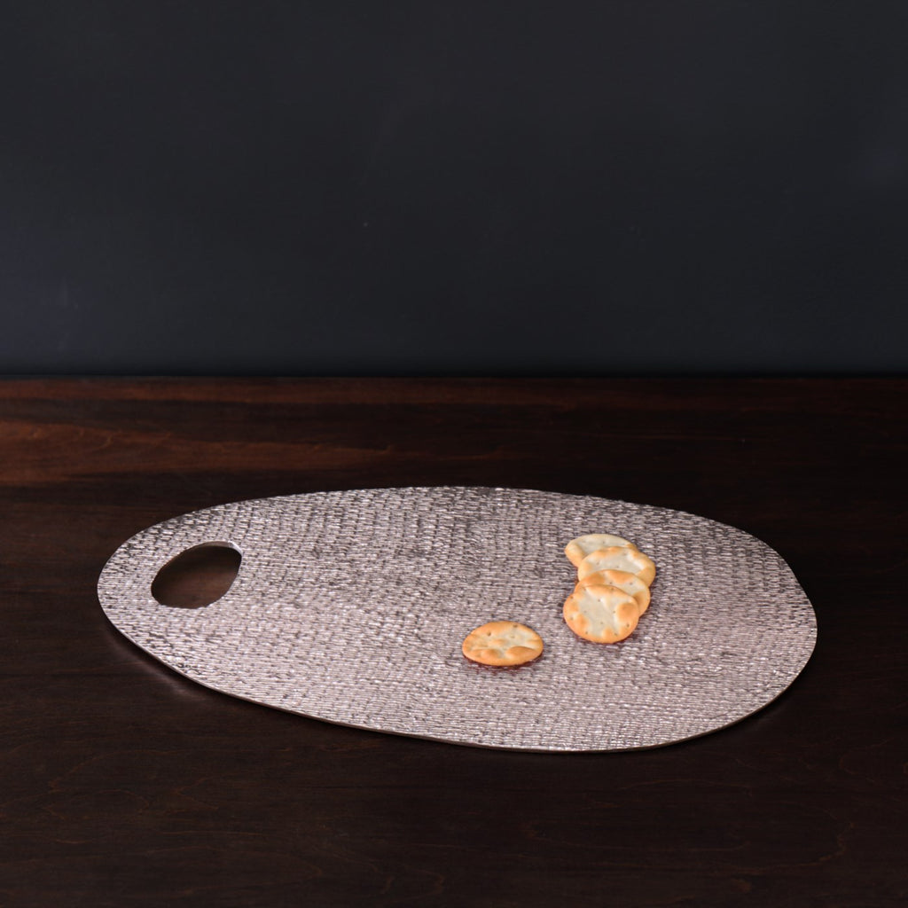Plano Long Oval Platter (Rose Gold) - The Nifty Decor