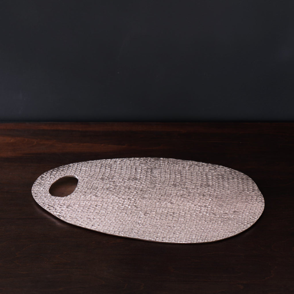 Plano Long Oval Platter (Rose Gold) - The Nifty Decor