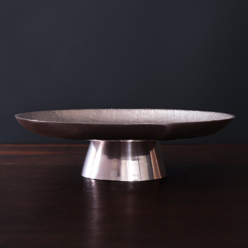 Pedestal Cake Plate (Rose Gold) - The Nifty Decor