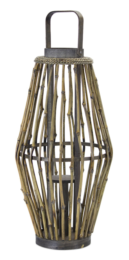 Candle holder made of Bamboo - The Nifty Decor