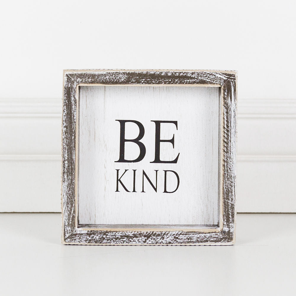 Be Kind, framed sign - The Nifty Decor