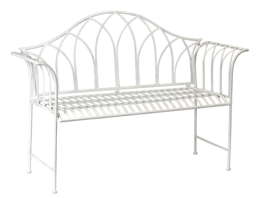 Metal Garden Bench - The Nifty Decor