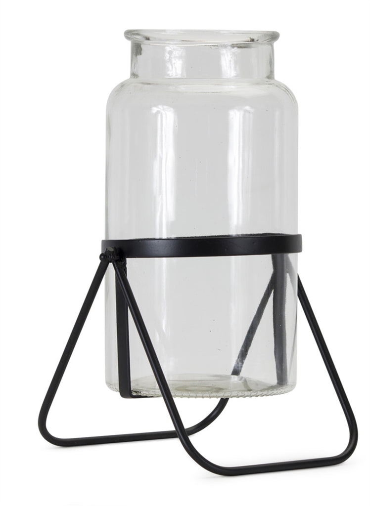 Stand attached Vase, Set of 2 - The Nifty Decor
