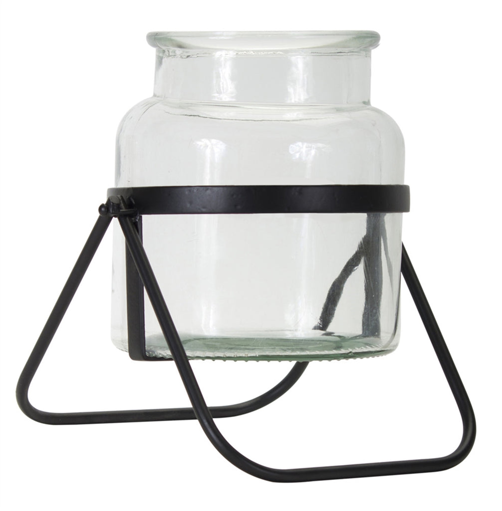 Stand attached small vase, Set of 2 - The Nifty Decor