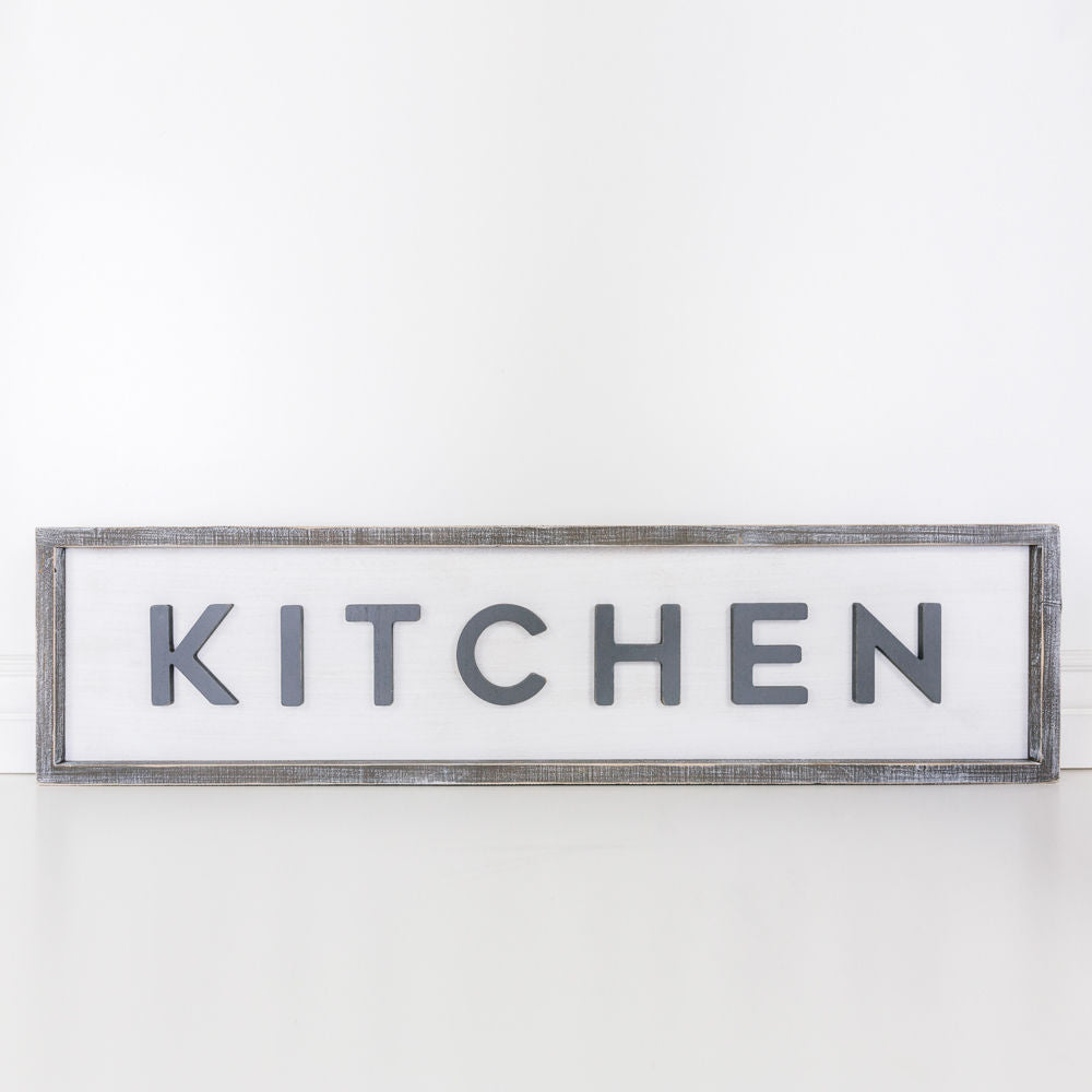 Double sided sign (Kitchen) - The Nifty Decor
