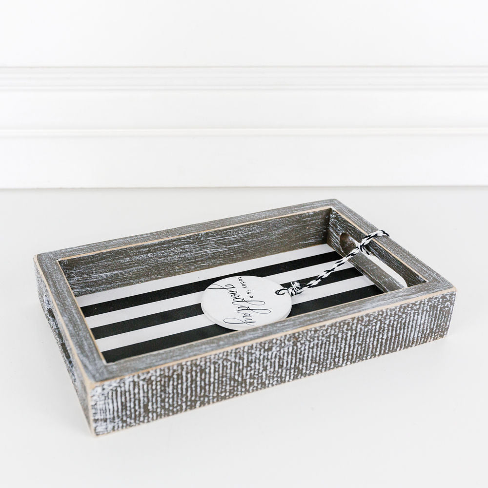 GOOD DAY, wooden tray - The Nifty Decor