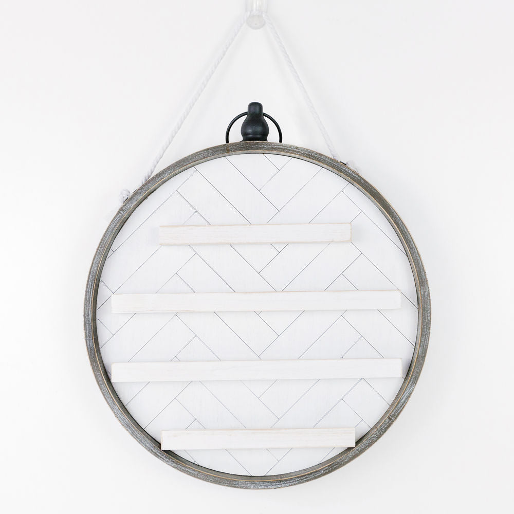 Reversible wood framed sign(HELLO) - The Nifty Decor