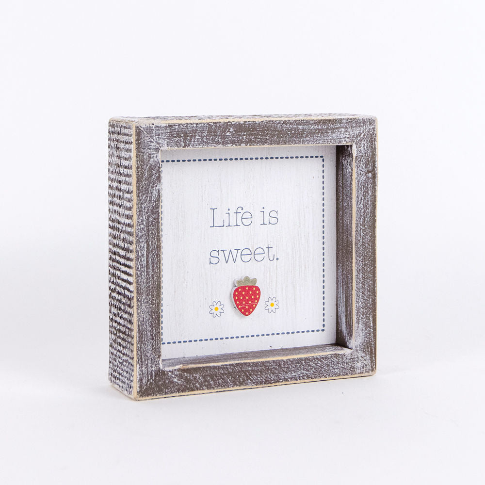 SWEET, wood shiplap sign - The Nifty Decor