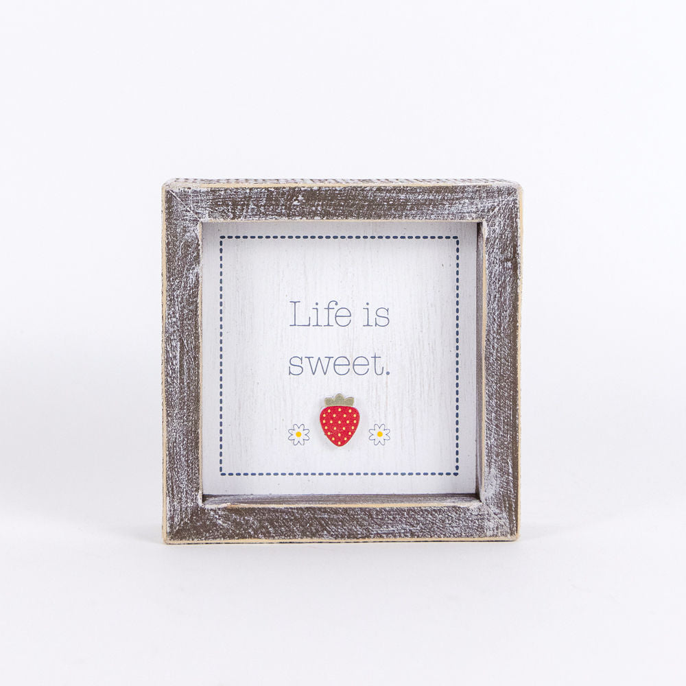 SWEET, wood shiplap sign - The Nifty Decor