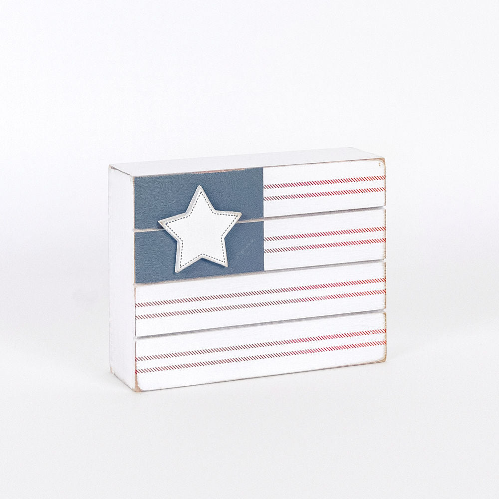 SUNSHINE/FLAG Reversible shiplap sign - The Nifty Decor