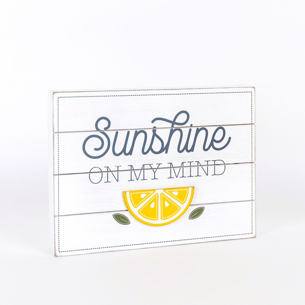 SUNSHINE/FLAG Reversible shiplap sign - The Nifty Decor