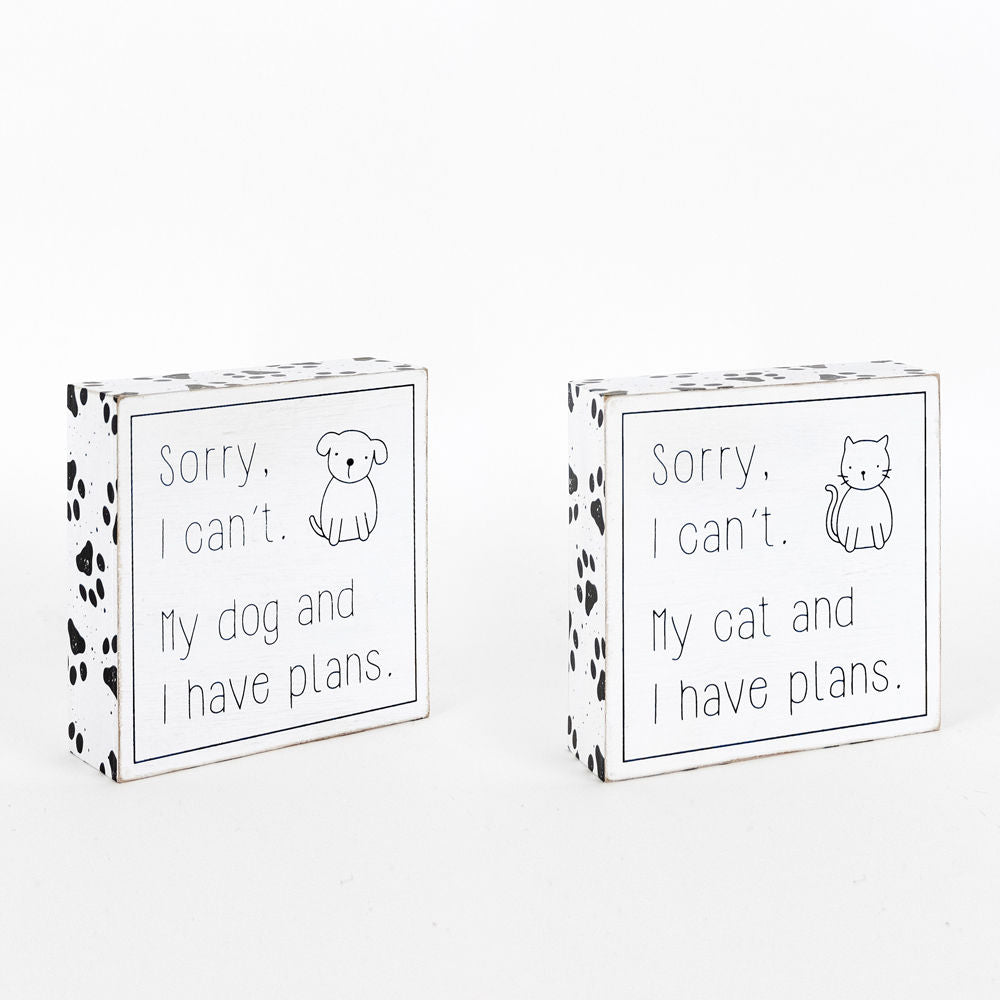 Reversible Wooden framed sign (PLANS) - The Nifty Decor