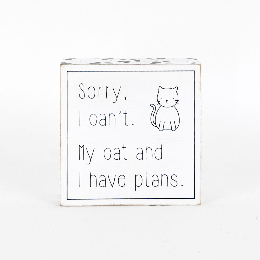 Reversible Wooden framed sign (PLANS) - The Nifty Decor