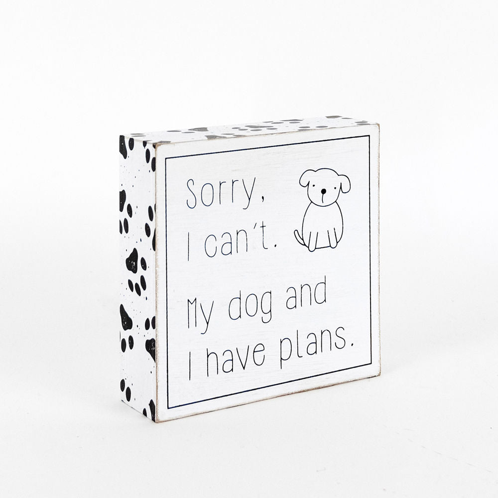 Reversible Wooden framed sign (PLANS) - The Nifty Decor