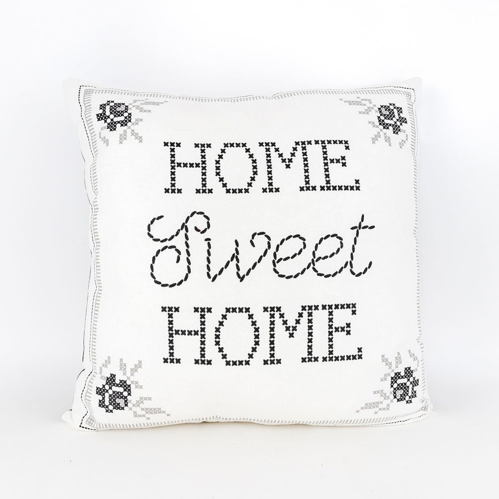 Linen Pillow (HOME SWEET HOME) - The Nifty Decor