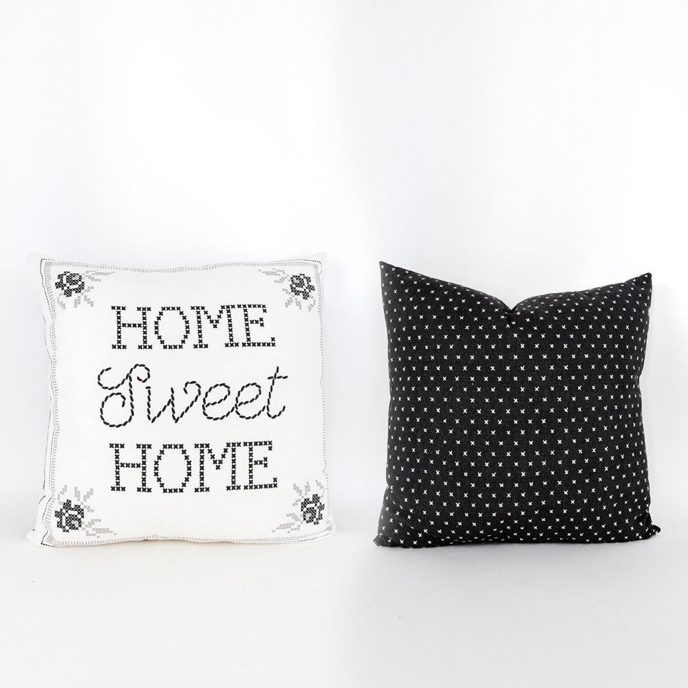 Linen Pillow (HOME SWEET HOME) - The Nifty Decor