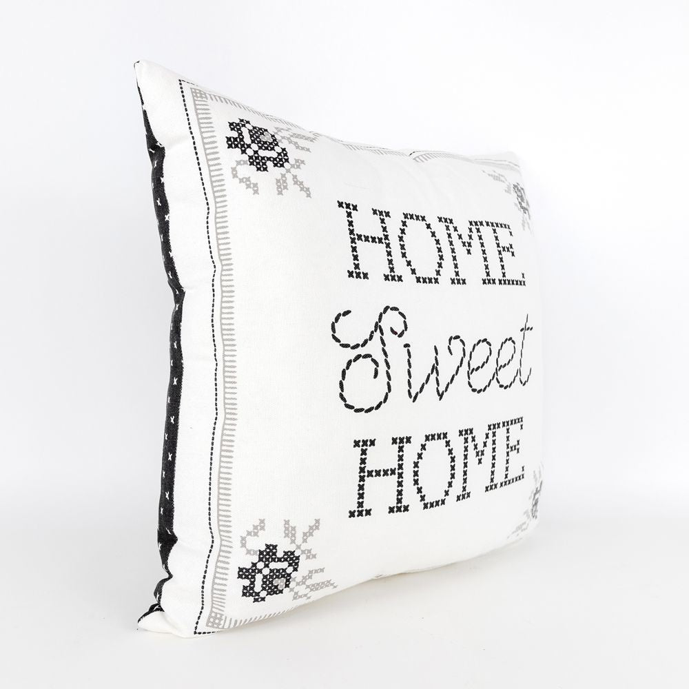 Linen Pillow (HOME SWEET HOME) - The Nifty Decor