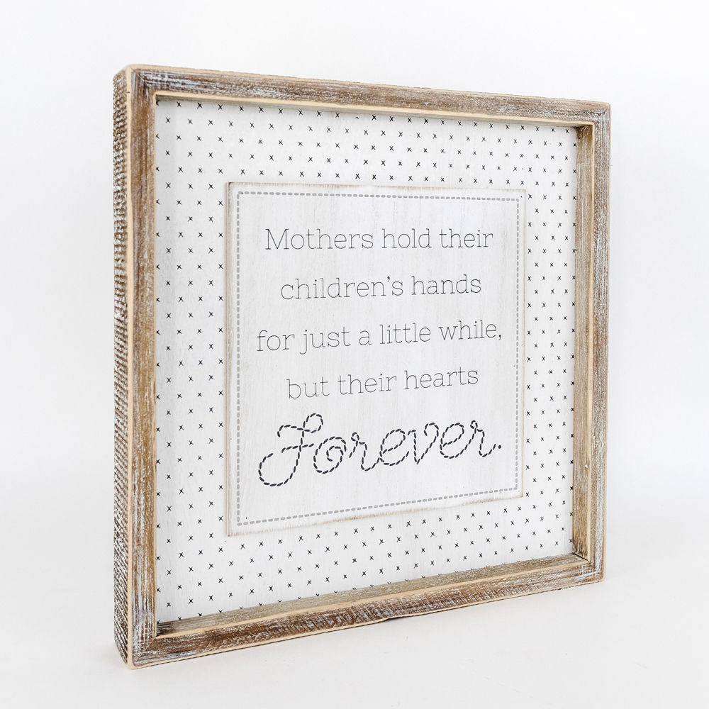 Reversible Wooden framed sign (YOURSELF/FRIEND) - The Nifty Decor