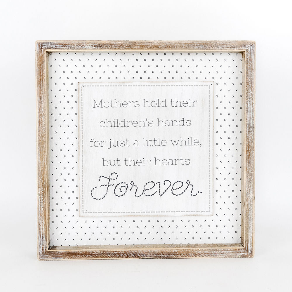 Reversible Wooden framed sign (YOURSELF/FRIEND) - The Nifty Decor