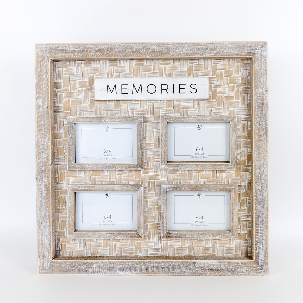 Wooden photo frame sign(MEMORIES) - The Nifty Decor