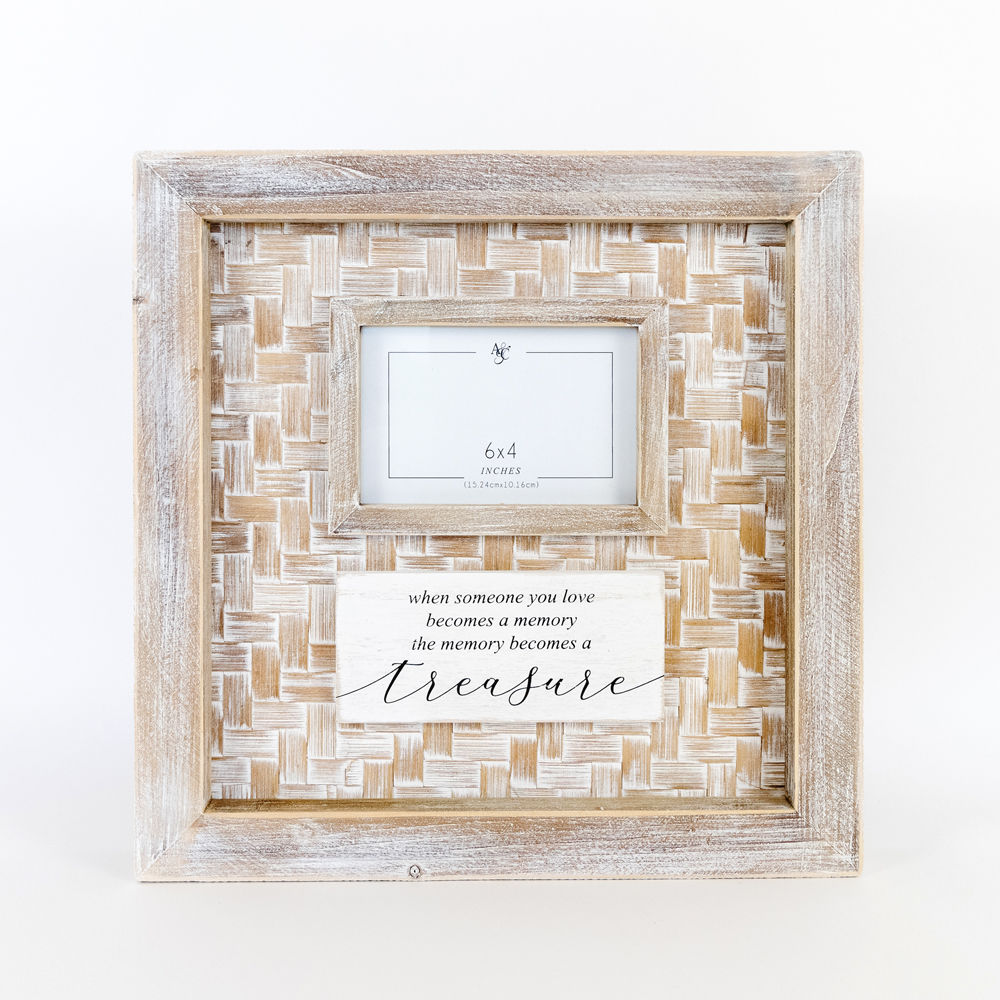 Bamboo wood Photo frame signs (TREASURE) - The Nifty Decor