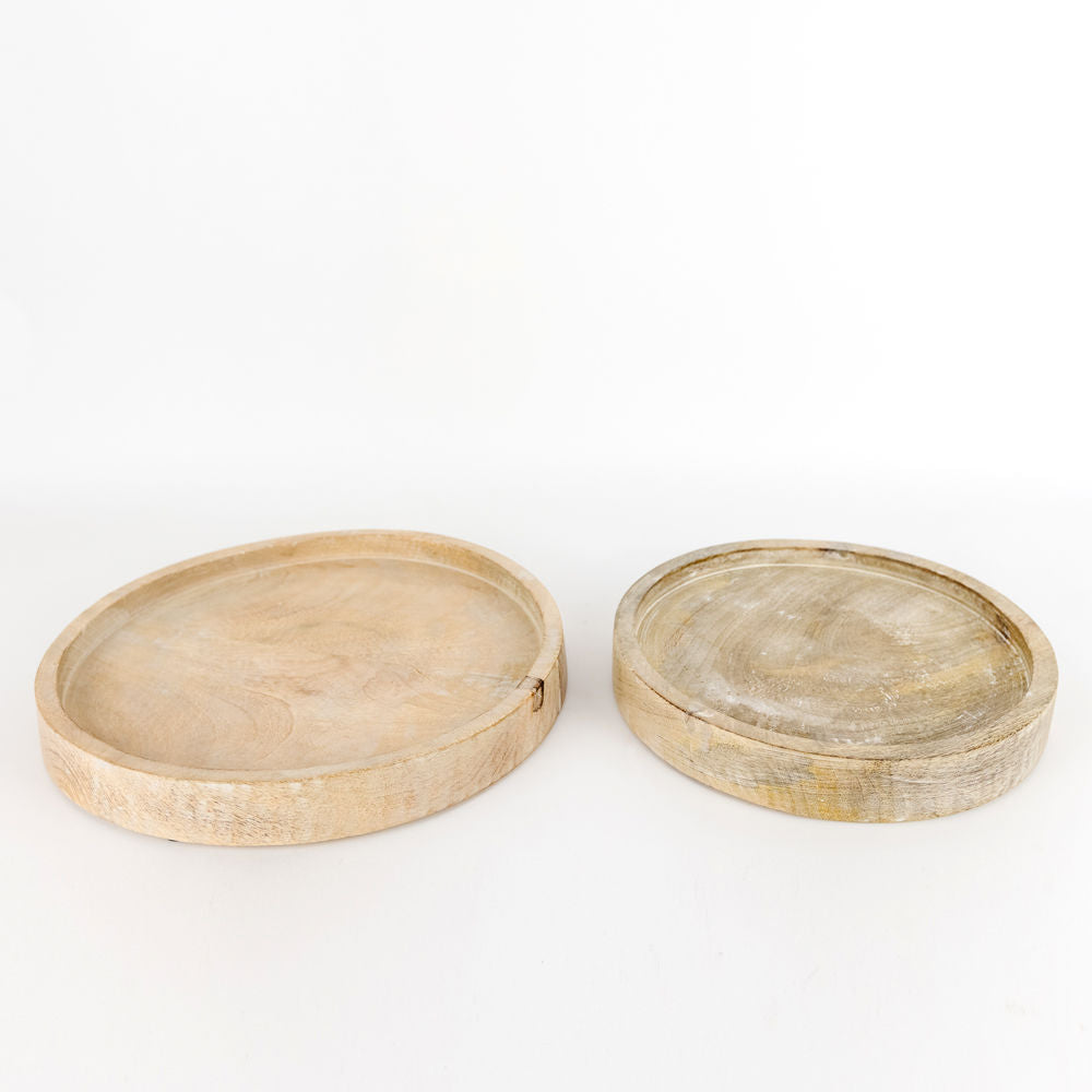 Nested round plates - The Nifty Decor