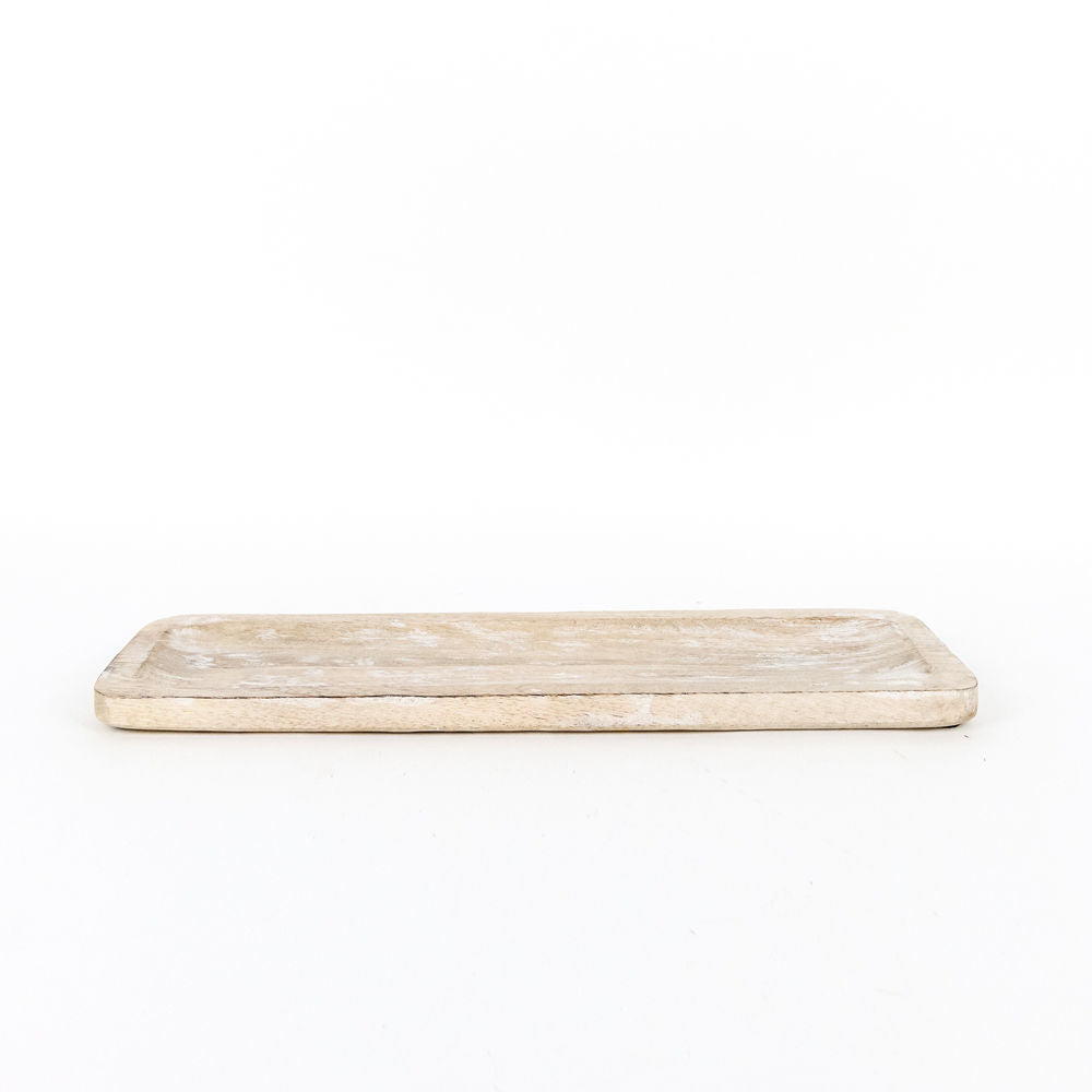 Mango wood nested tray, set of 2 - The Nifty Decor