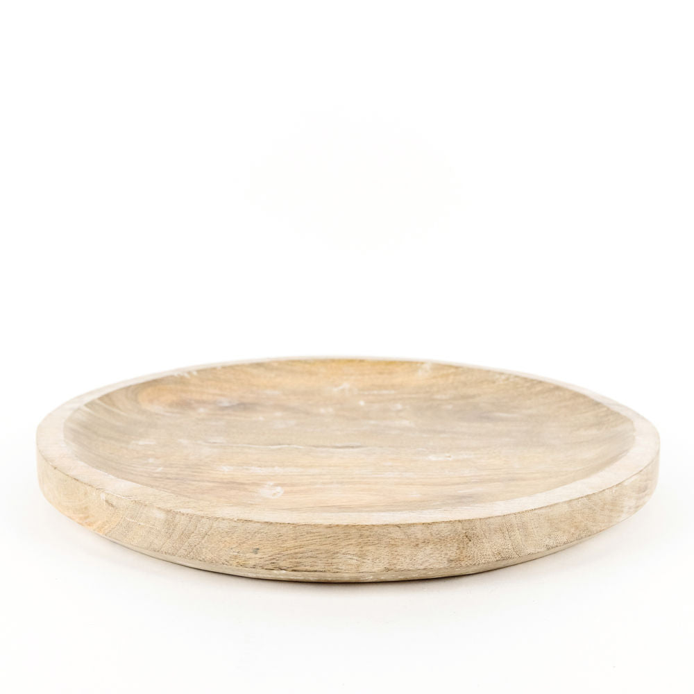 Round wood tray, Small - The Nifty Decor