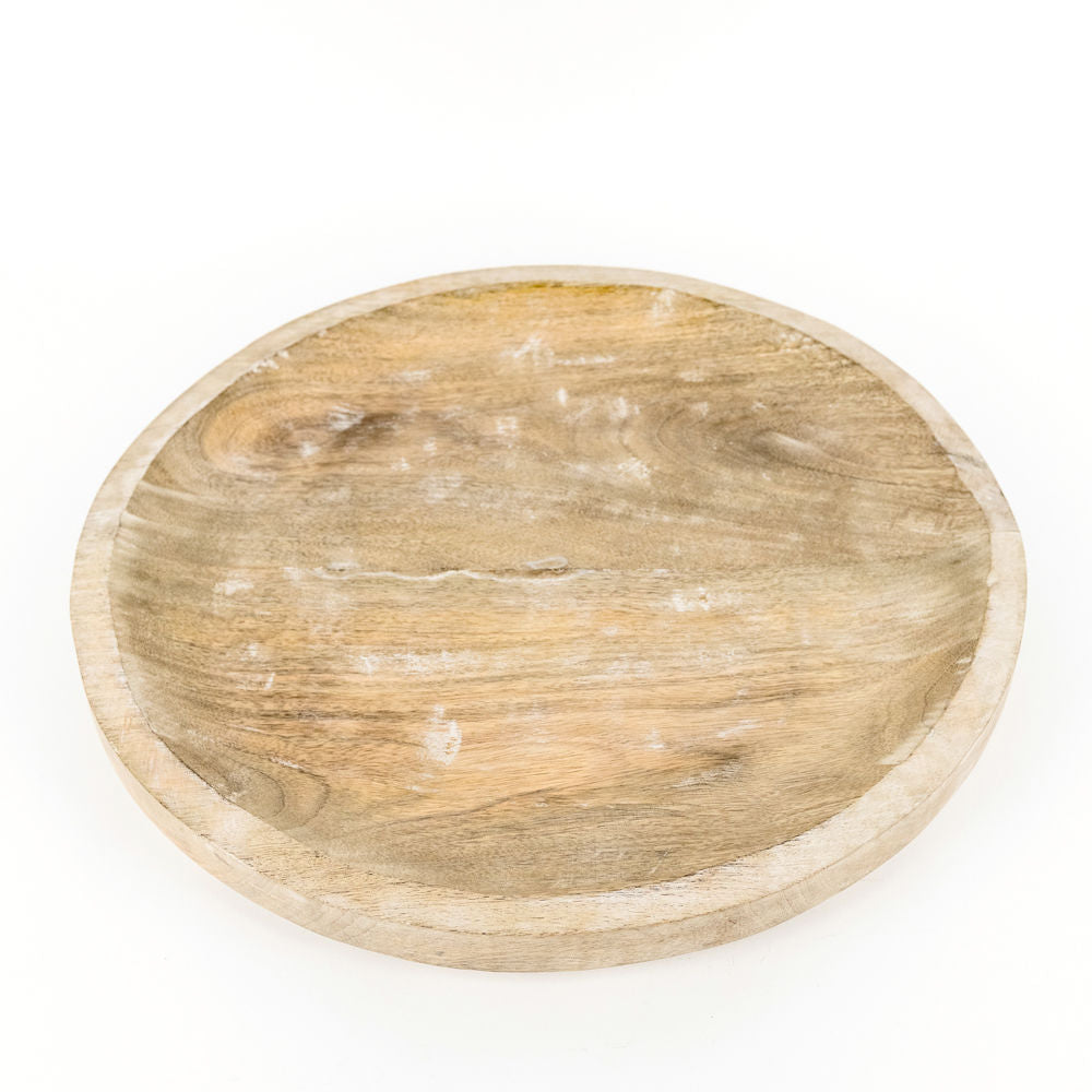 Round wood tray, Small - The Nifty Decor