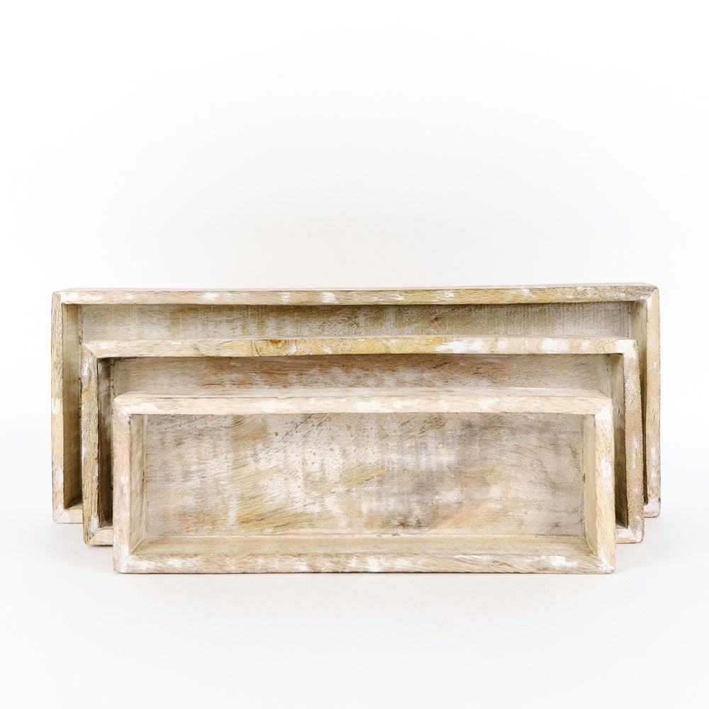 Nested tray, set of 3 - The Nifty Decor