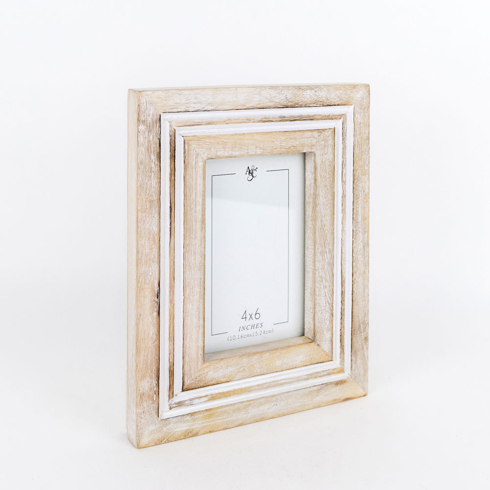 4x6 Mango wood photo frame - The Nifty Decor