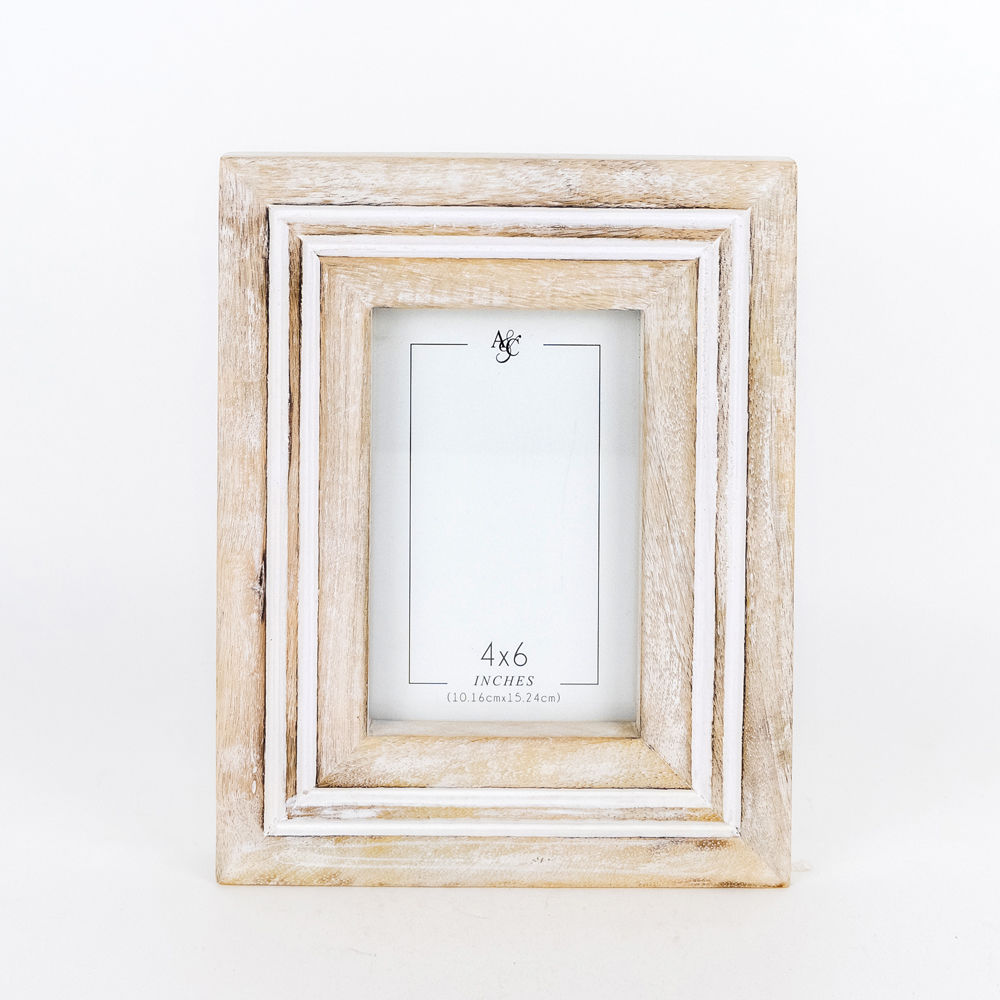 4x6 Mango wood photo frame - The Nifty Decor