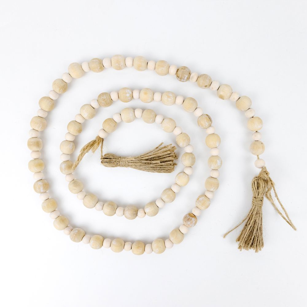 Beaded Garland with tassels - The Nifty Decor