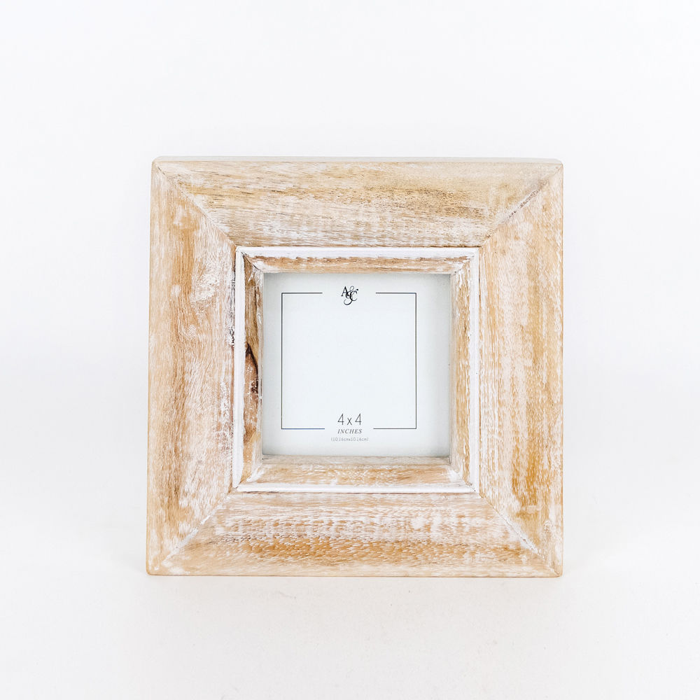 Mango Wood Photo Frame (4x4) - The Nifty Decor