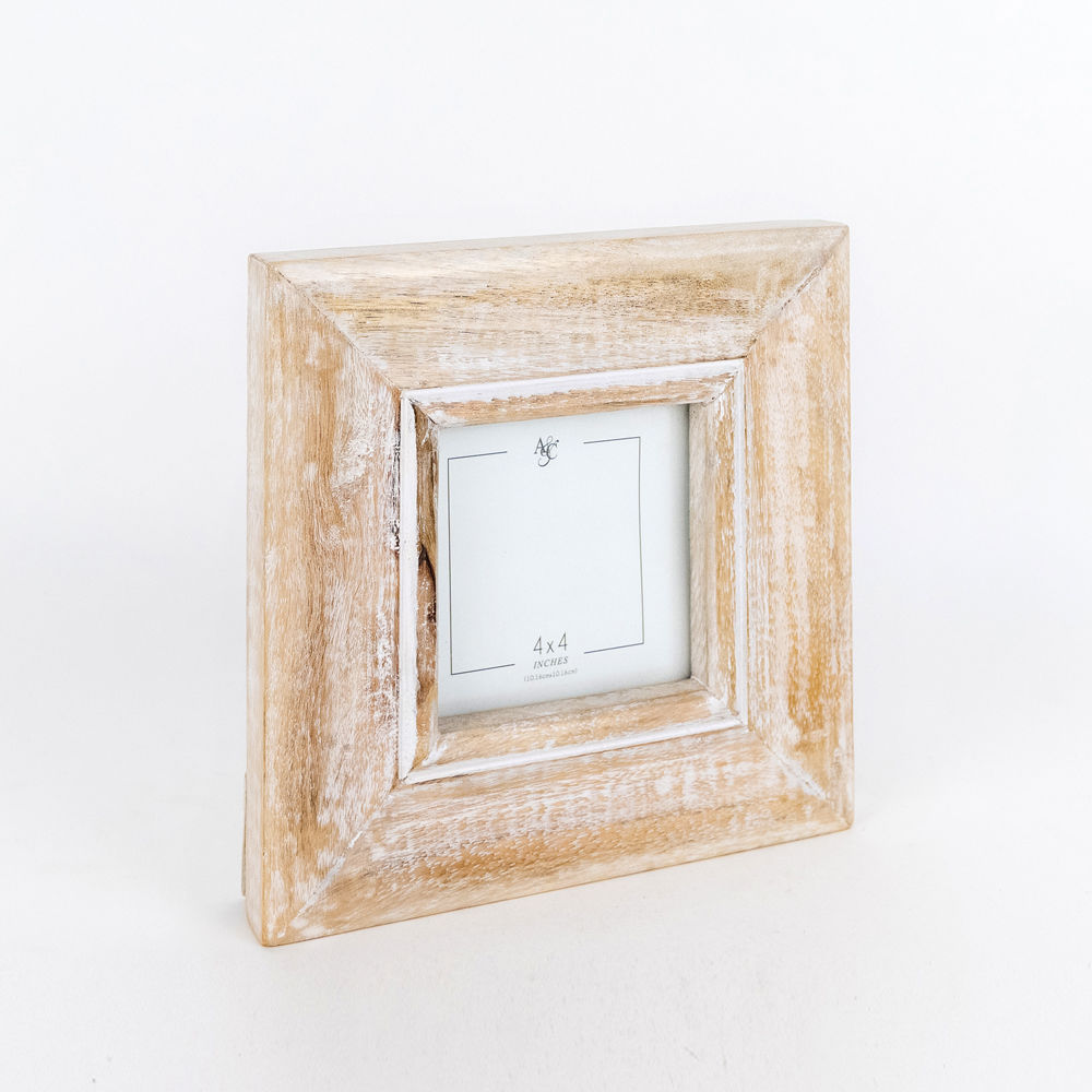 Mango Wood Photo Frame (4x4) - The Nifty Decor