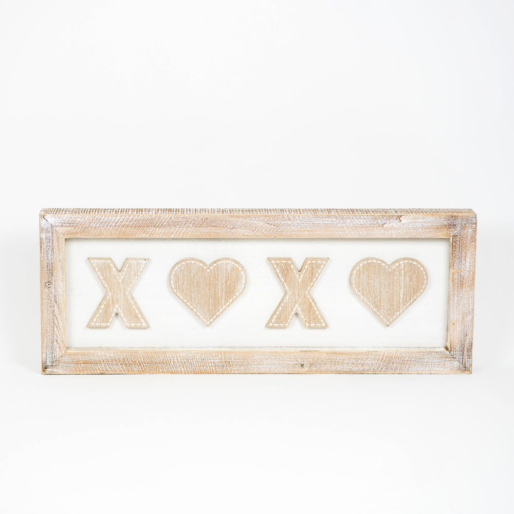 HOPE/XOXO, reversible sign - The Nifty Decor